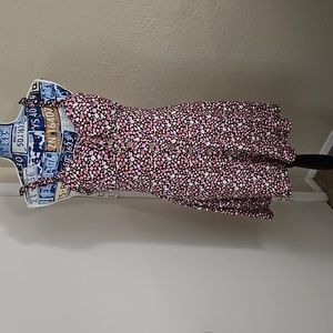 Cute pink floral dress
